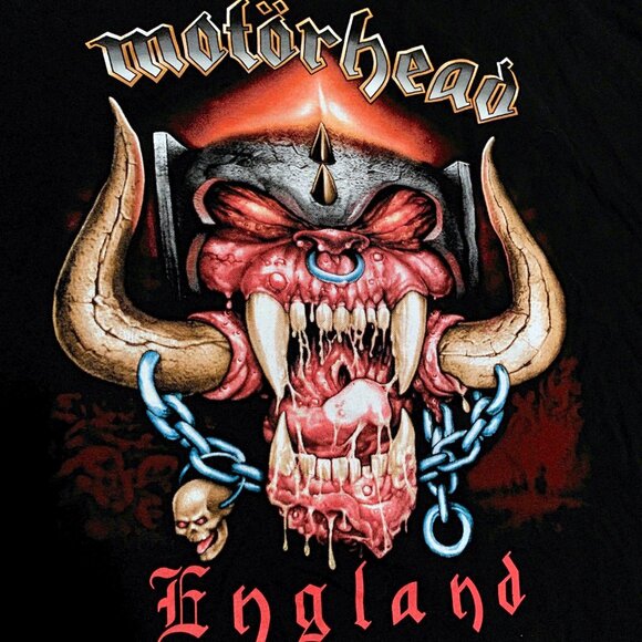 Motorhead England Oversized T-Shirt - Picture 3 of 3